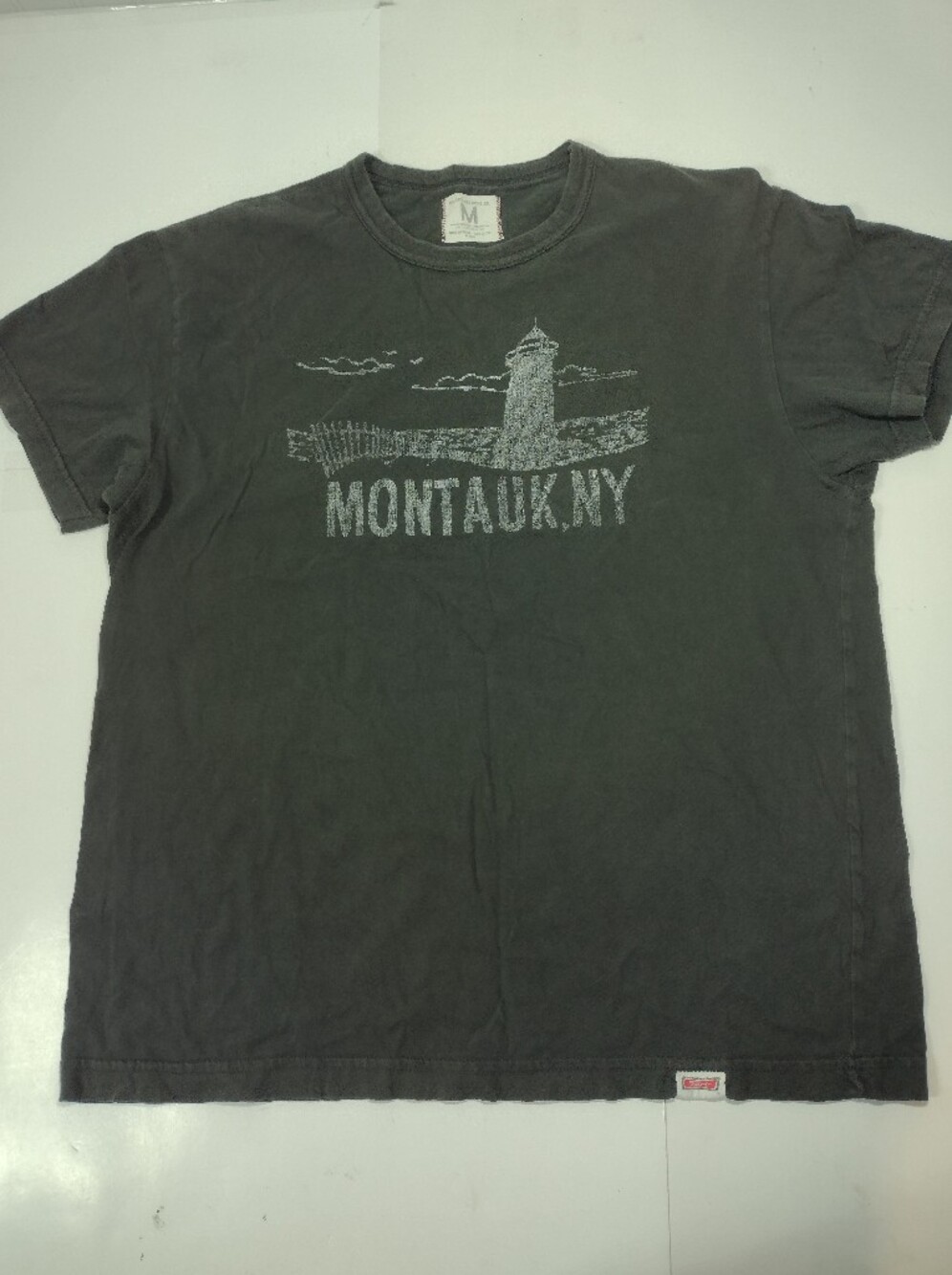 Tailgate Montauk, NY Graphic Short-Sleeve Tee - Charcoal Gray - Picture 5 of 10